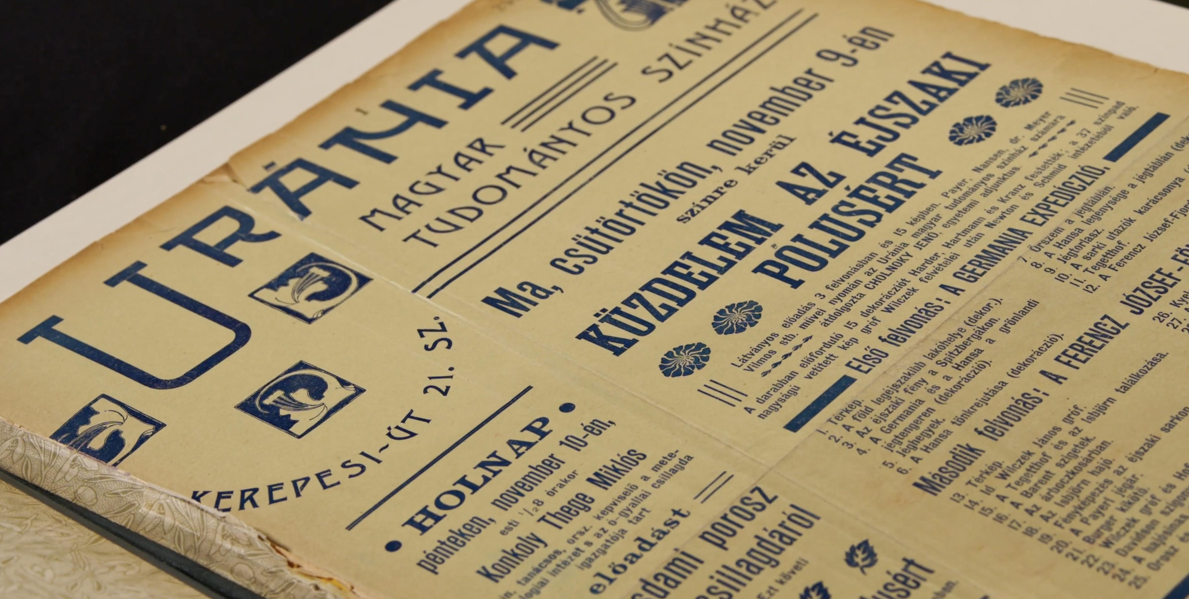 Uránia-boom a századelőn -Vetítettképes  kultúrtörténeti előadás